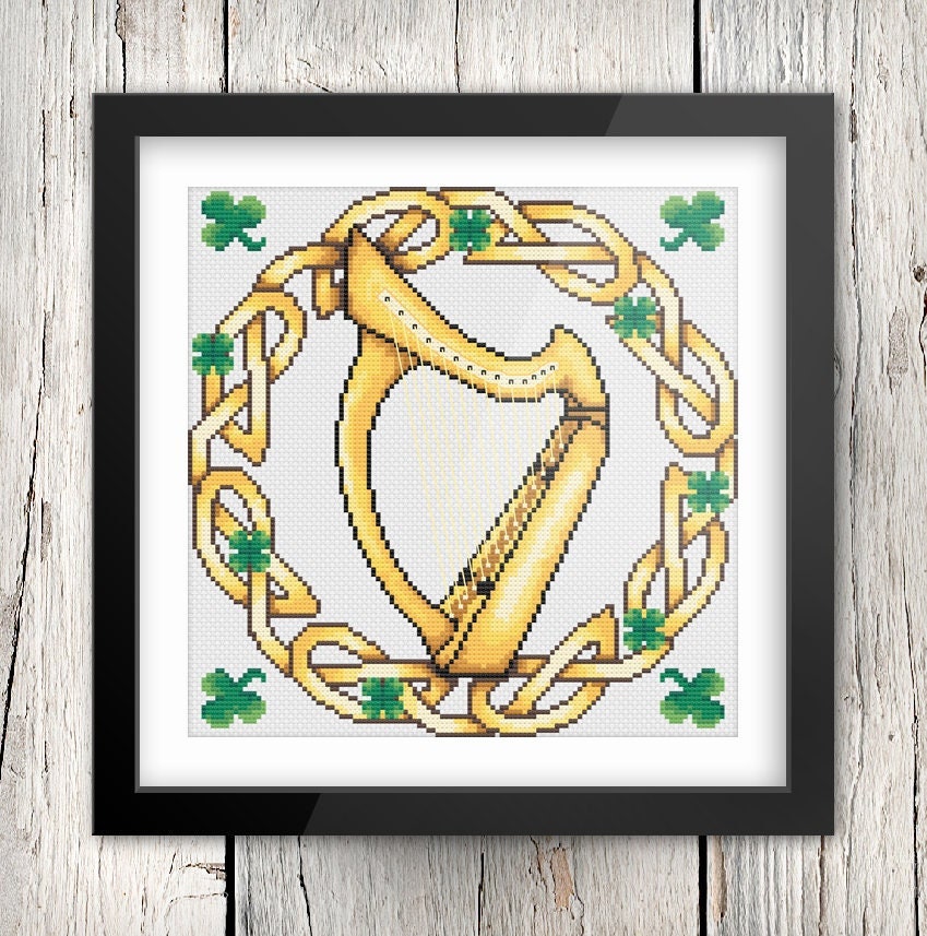 CELTIC Cross-Stitch Pattern- Irish Harp, Irish Gift, Embroidery, Celti – AonCelticArt — explore books & artwork by Cari Buziak celtic-cross-stitch-pattern-irish-harp-irish-gift-embroidery-celti-aoncelticart-explore-books-artwork-by-cari-buziak