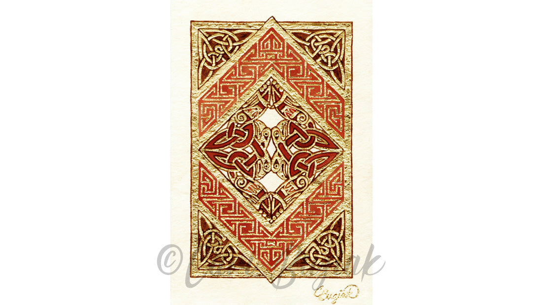 Antique Celtic Birds