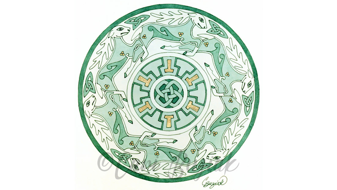 Celtic Harts Crest