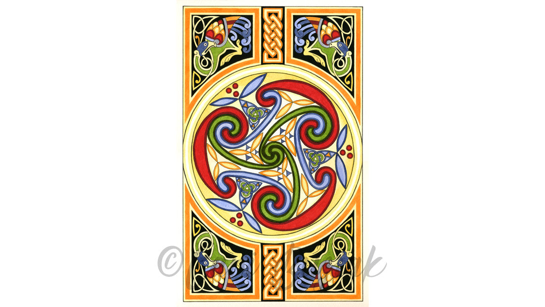 Fire Wheel (Calligraphy Magic book cover)