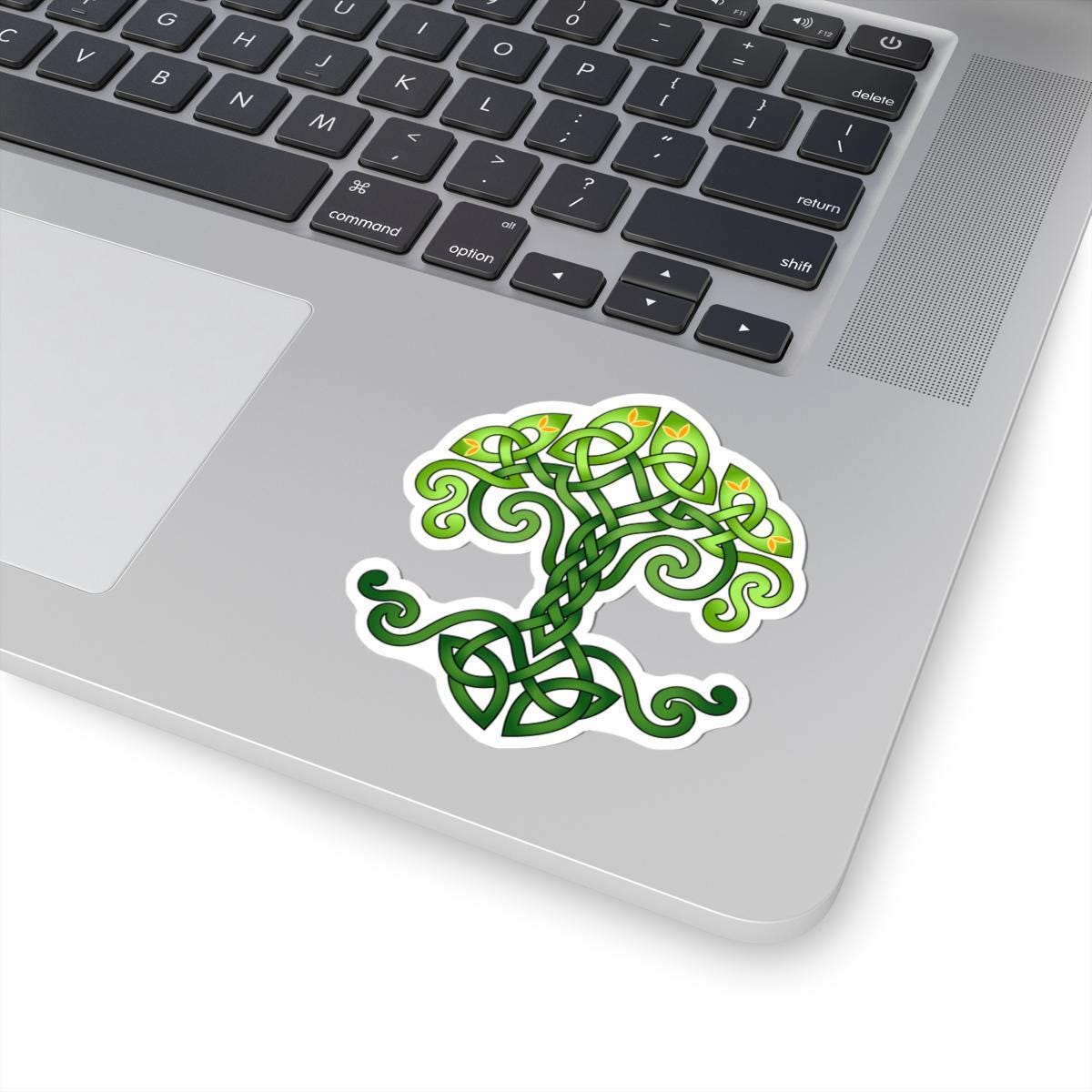 Celtic Tree of Life Sticker – Handcrafted Vinyl Decal with Ornate Knotwork Art