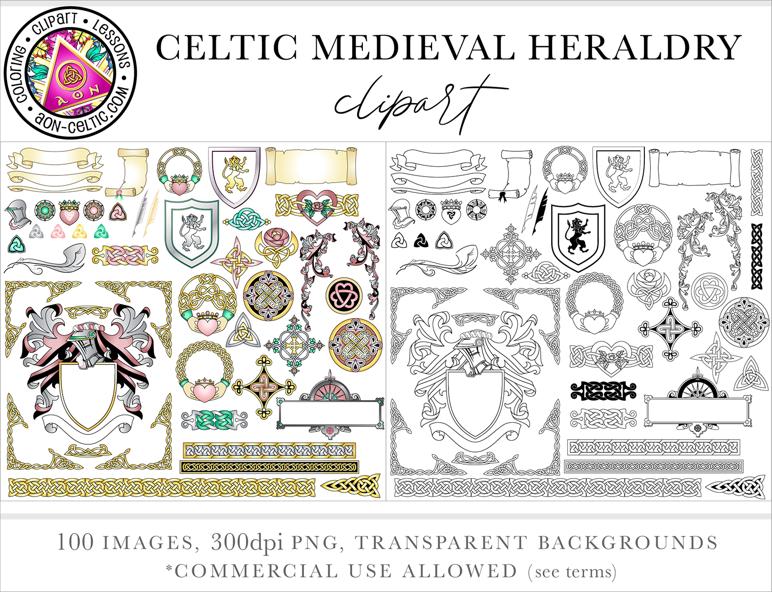 a large collection of ornate and ornate designs