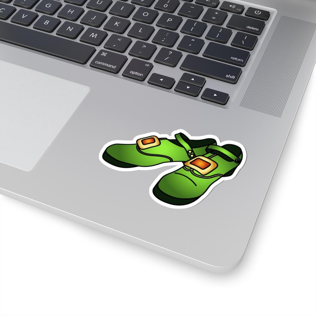 Irish Dance Shoes - Glossy 3D Shoe Stickers With Decorative Buckles