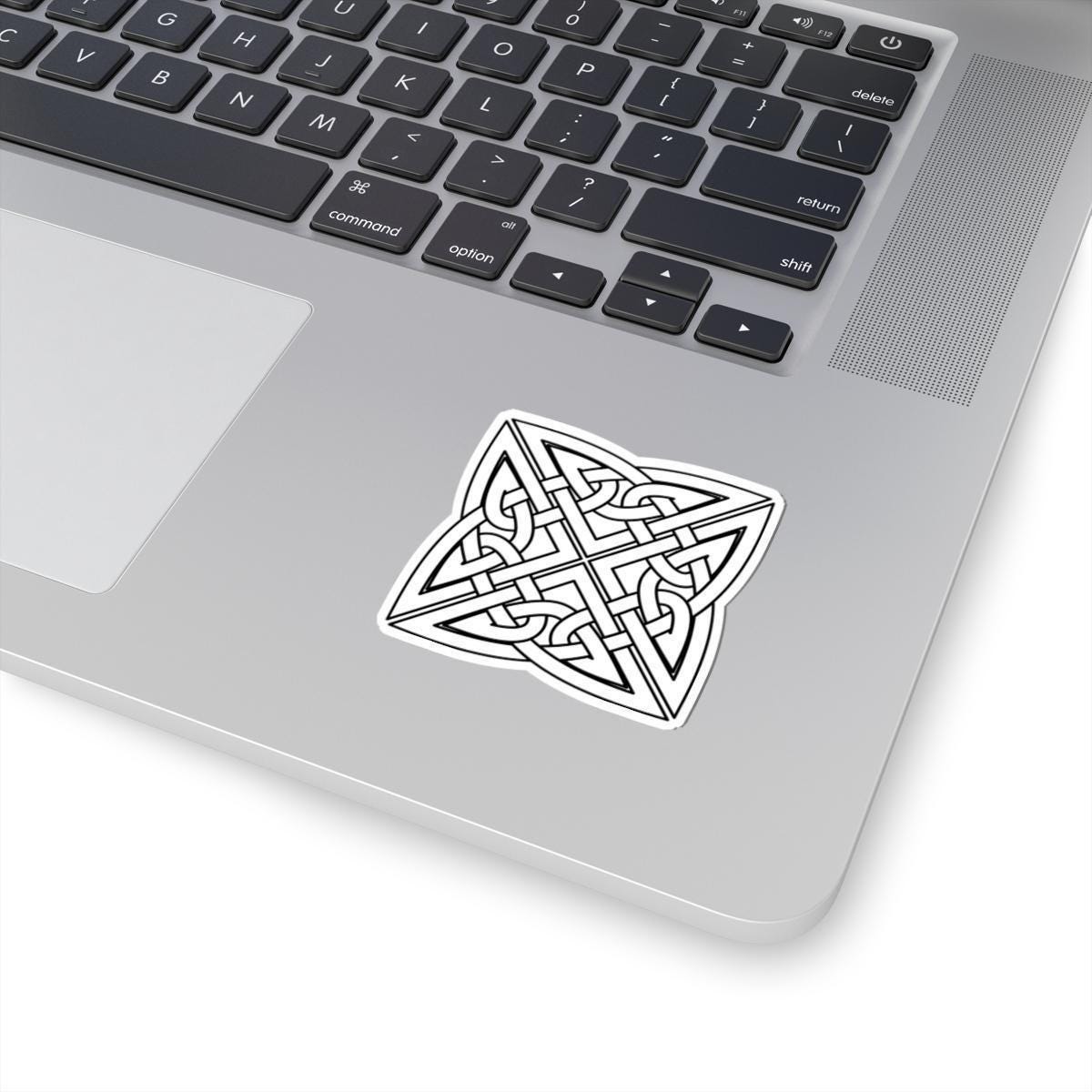 Celtic Knot Sticker - Intricate Knotwork Design | Glossy Vinyl Decal