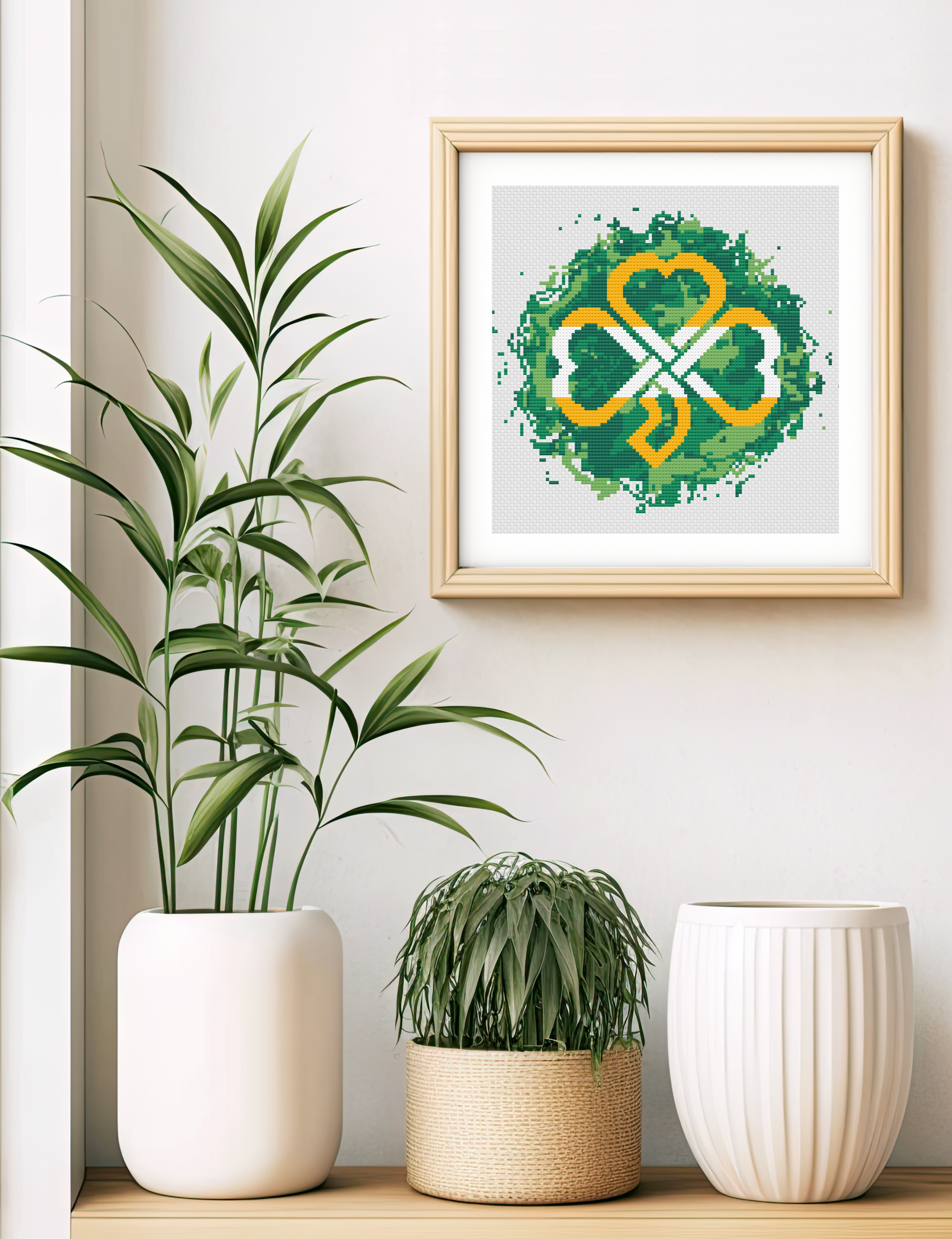 Celtic Cross Stitch Paddy Pack Patterns - Irish Embroidery Gift PDF Set