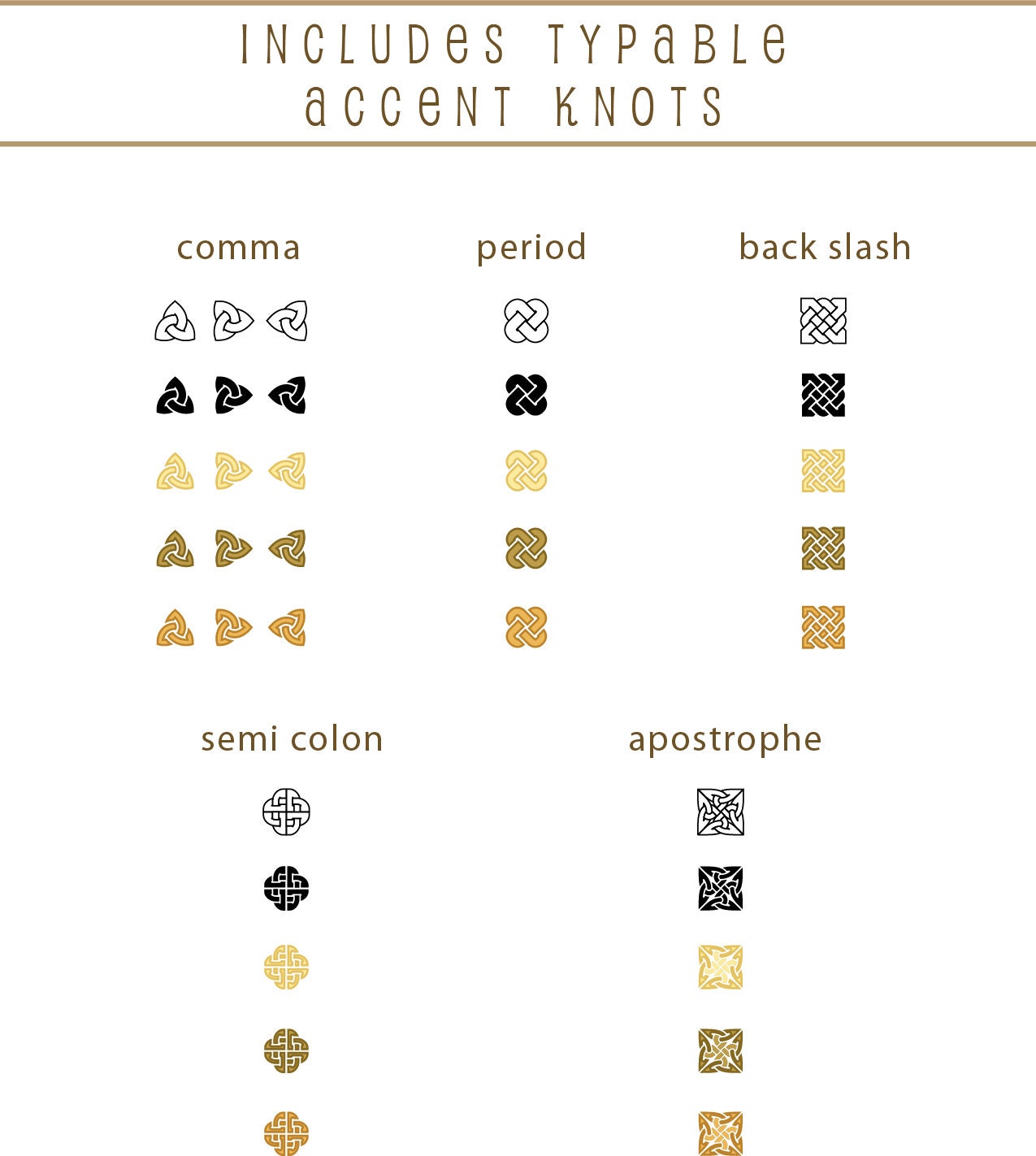 CELTIC Color FONT - Aon Manuscript Antique, INVITATIONS, Opentype svg, Irish Wedding Stationary, Celtic Font, Lettering, Celtic Calligraphy