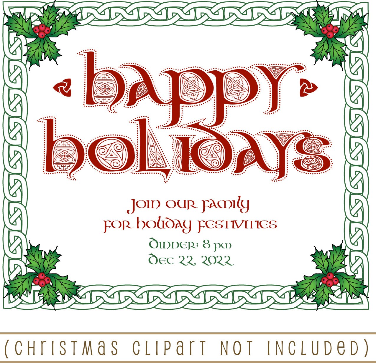 CELTIC FONT - Aon Manuscript Black, INVITATIONS, Opentype svg, Irish Wedding Stationary, Celtic Font, Lettering, Celtic Calligraphy Uncial