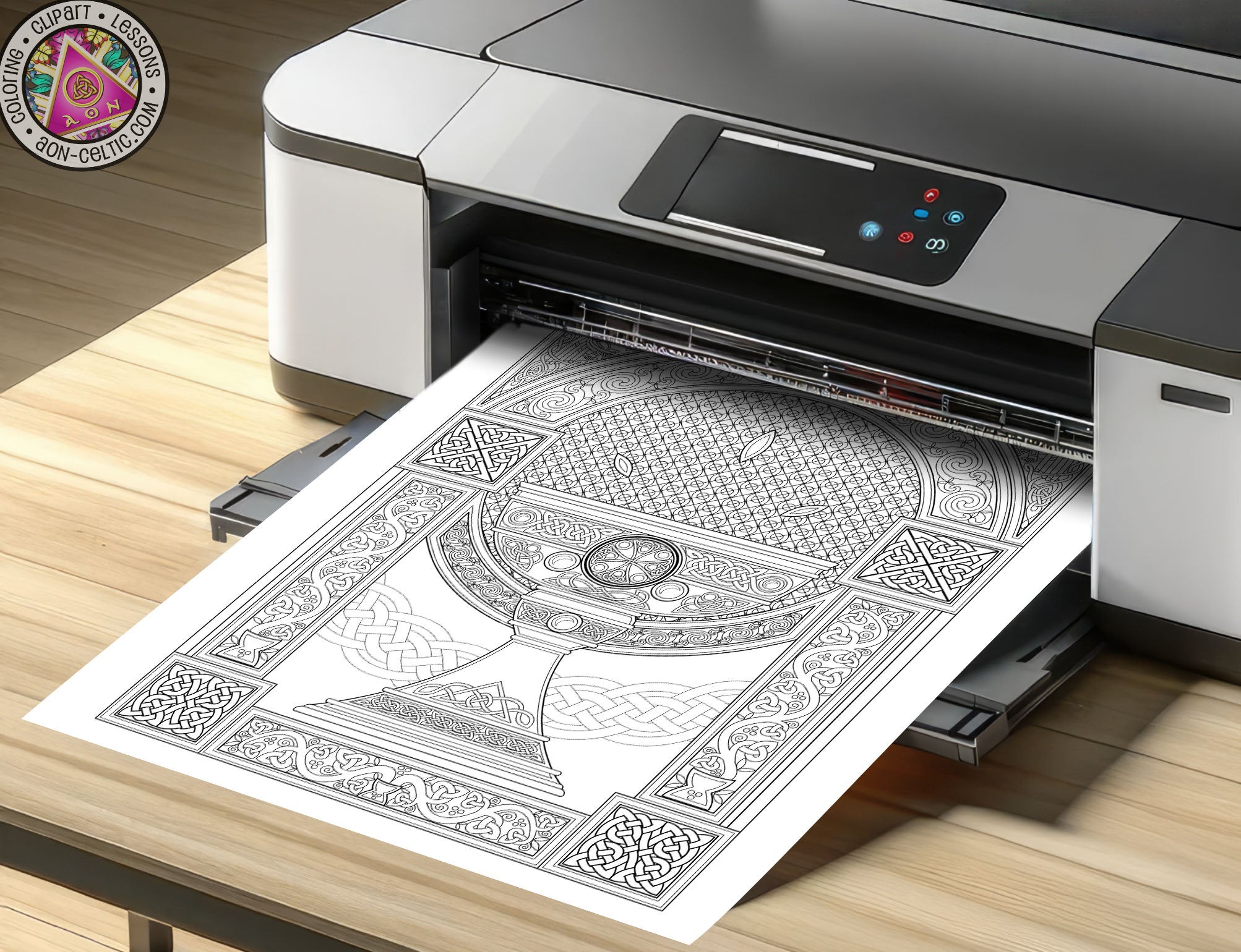 a printer that is sitting on a table