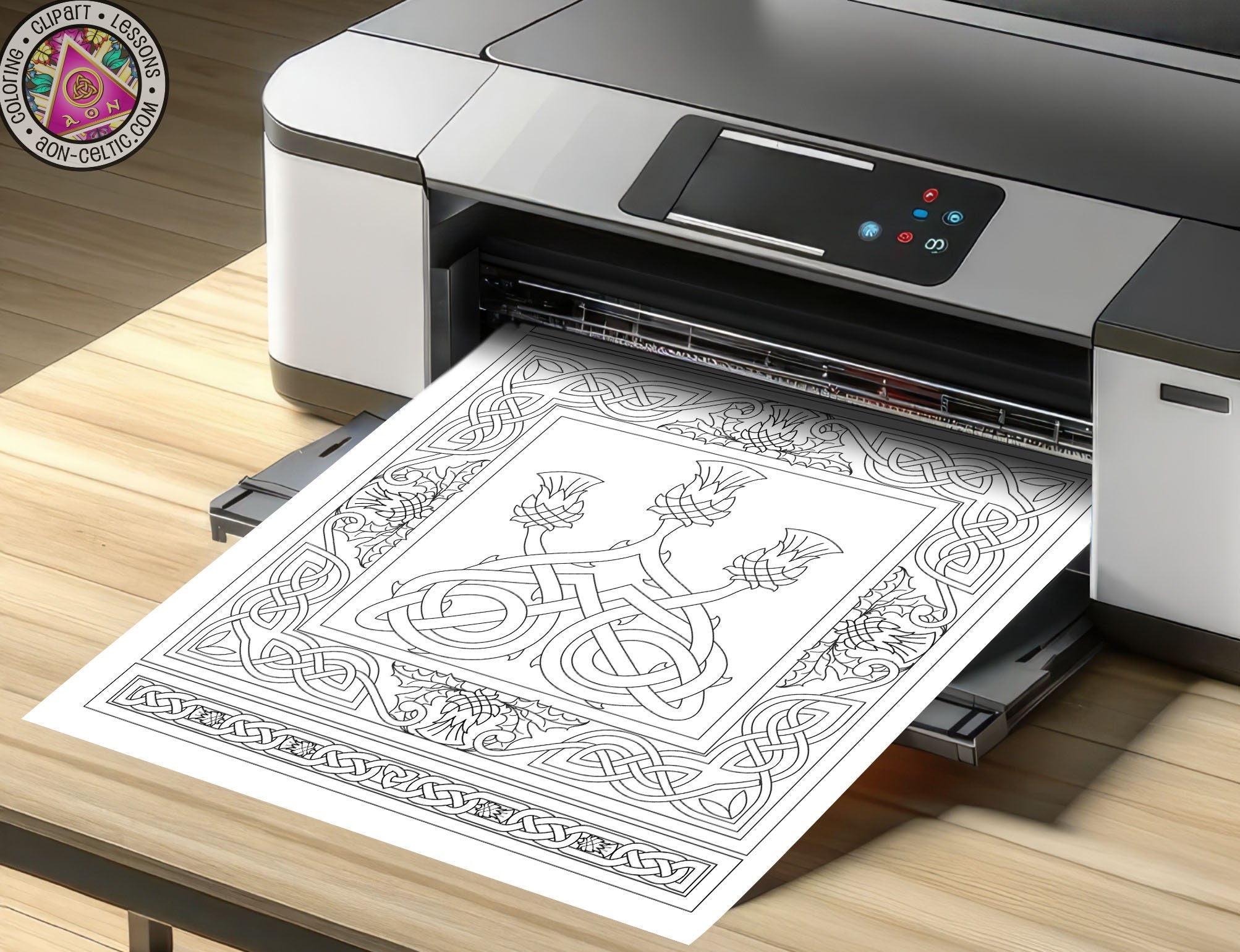 a printer that is sitting on a table