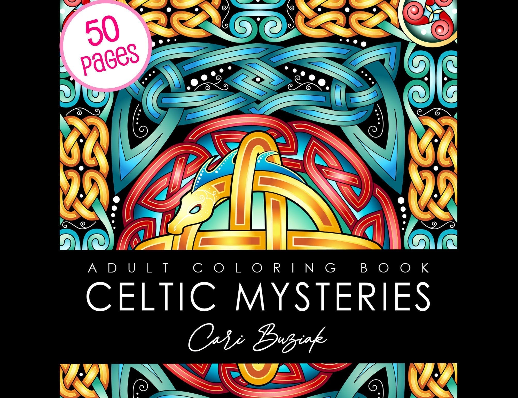 Celtic Coloring Book – Meditation Coloring Book With Intricate Knotwork Designs