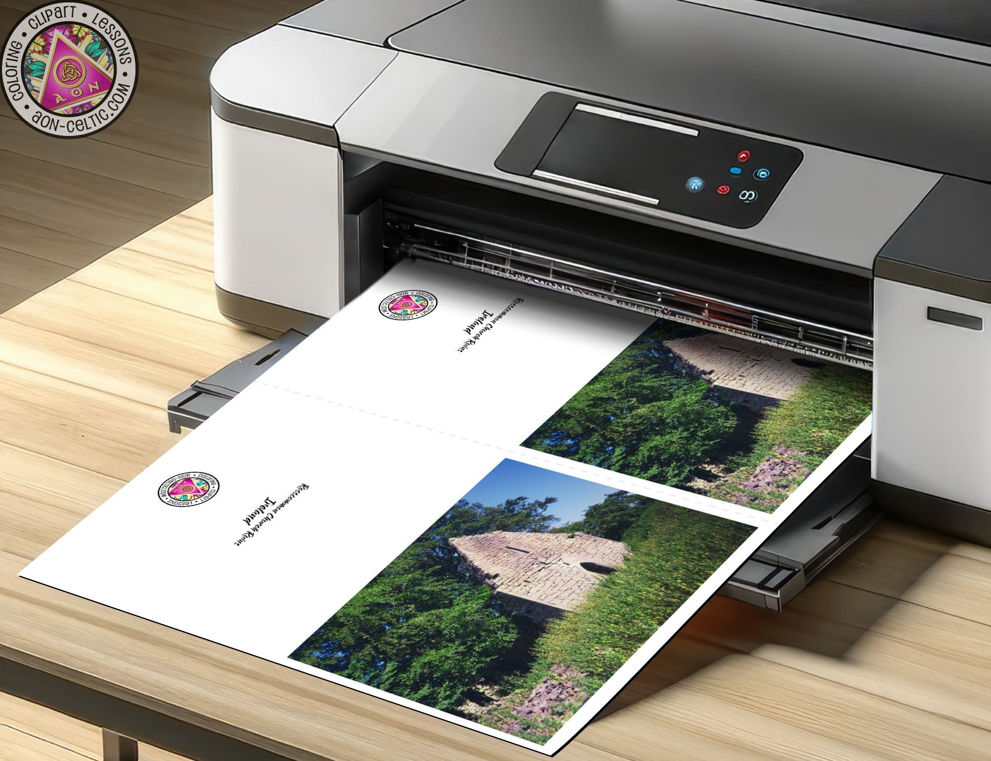 a printer that is sitting on a table