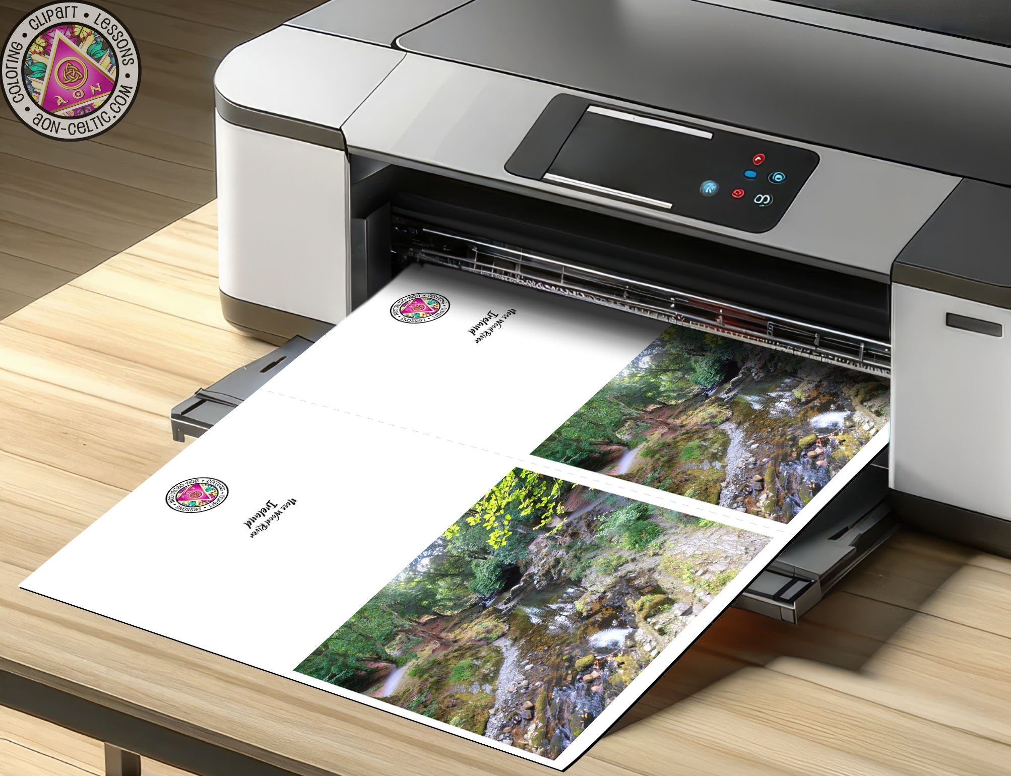 a printer that is sitting on a table