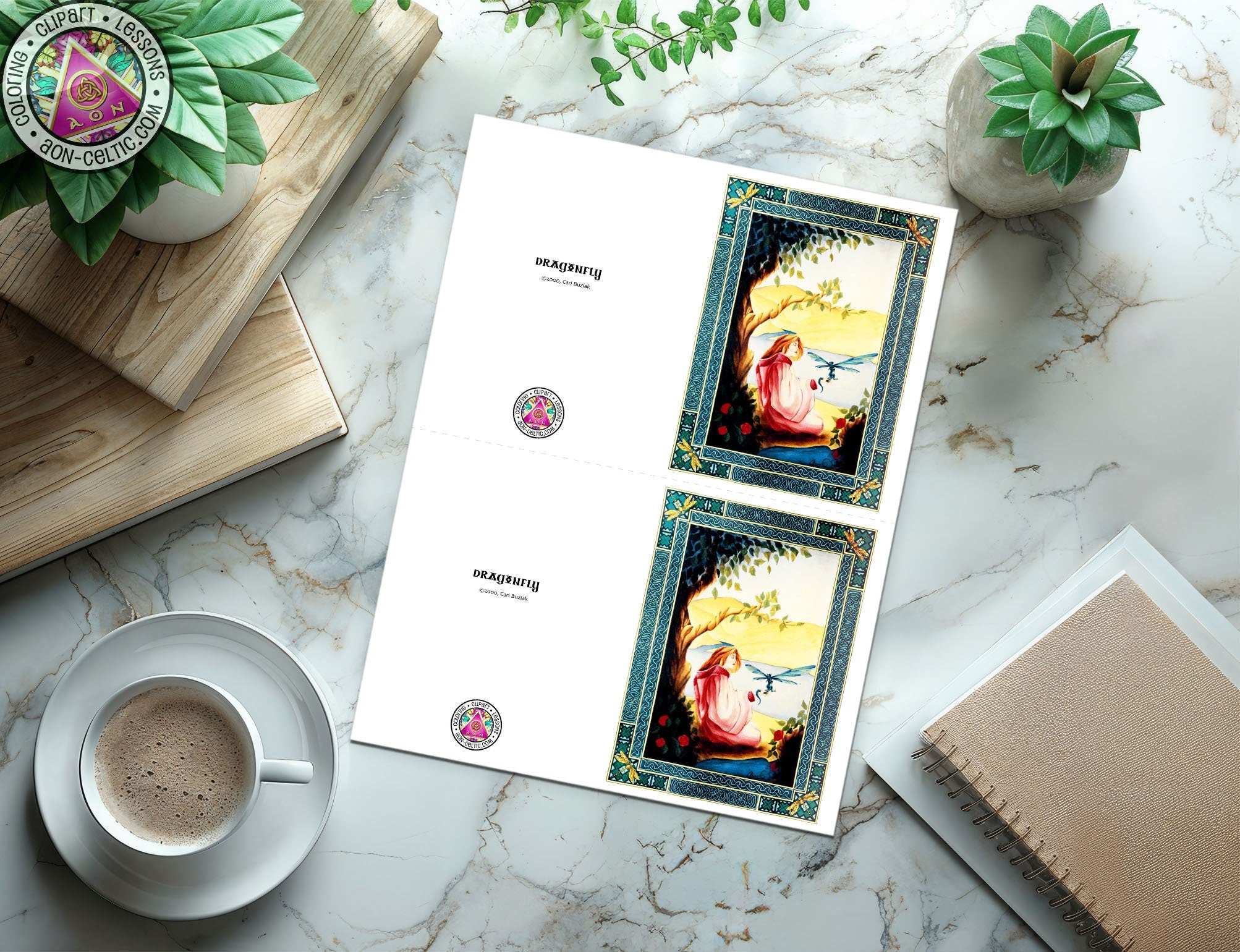 a cup of coffee sitting on top of a table