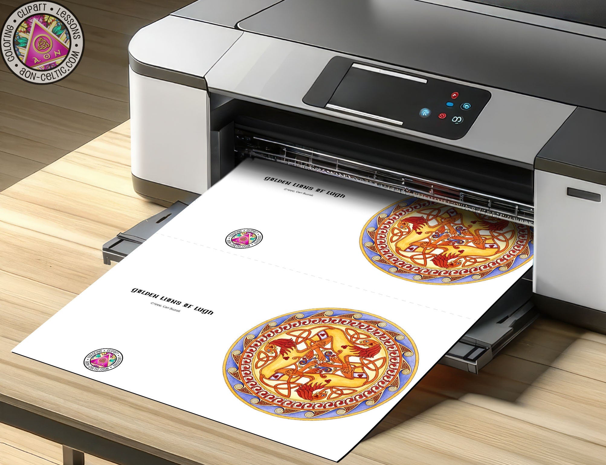 a close up of a printer on a table