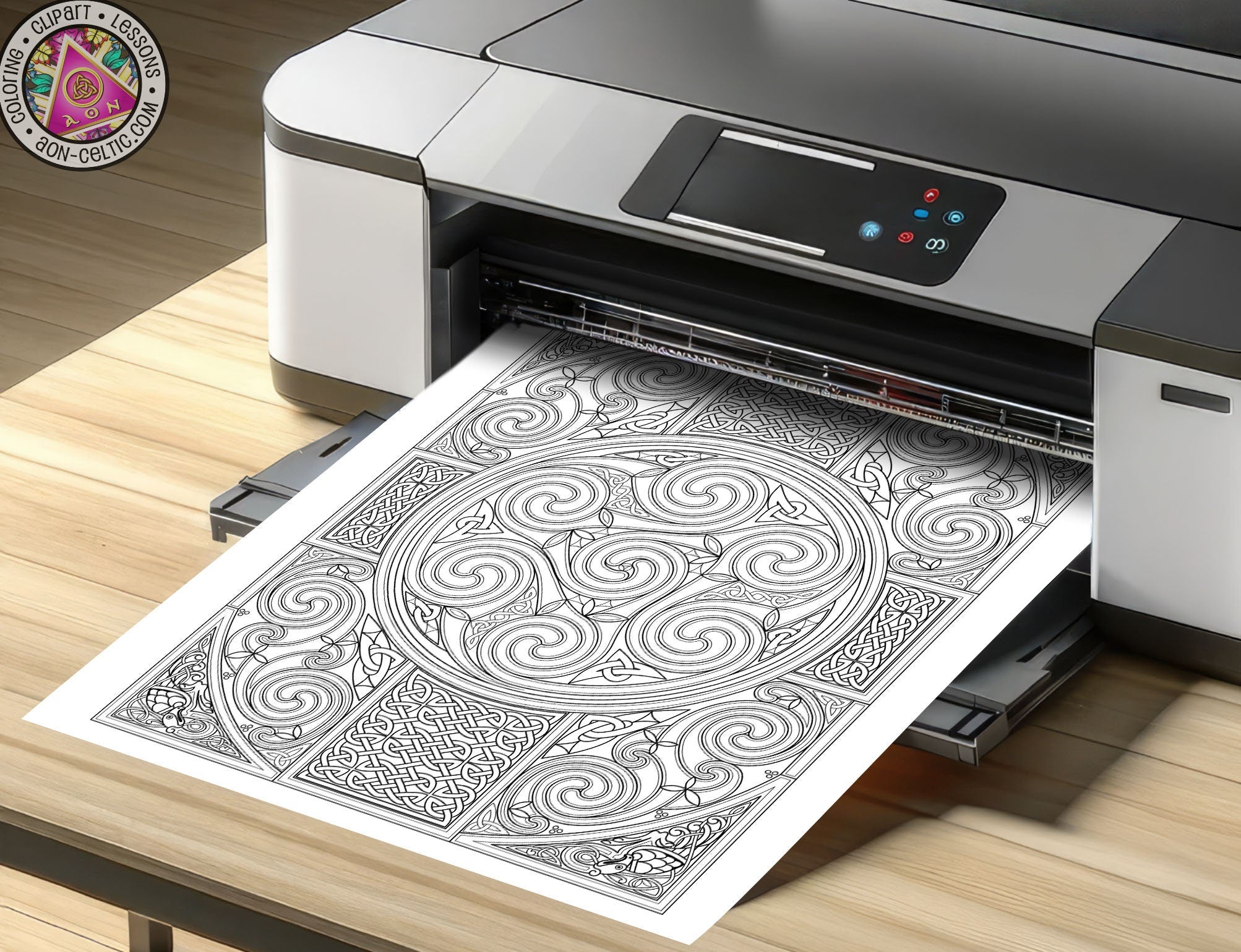 a printer that is sitting on a table