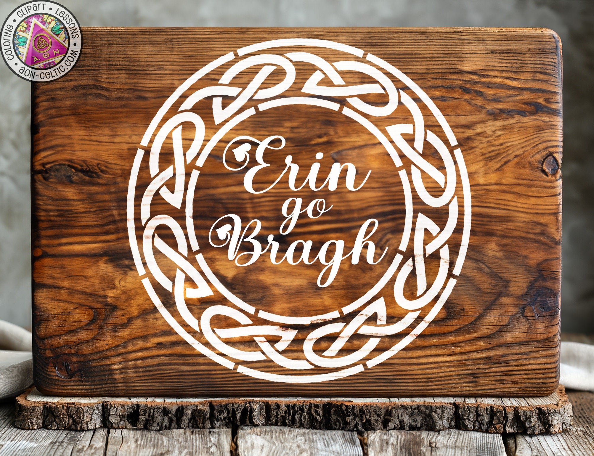 a wooden sign that says, ern go brach