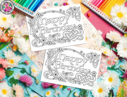 Coloring Cards (PDFs)