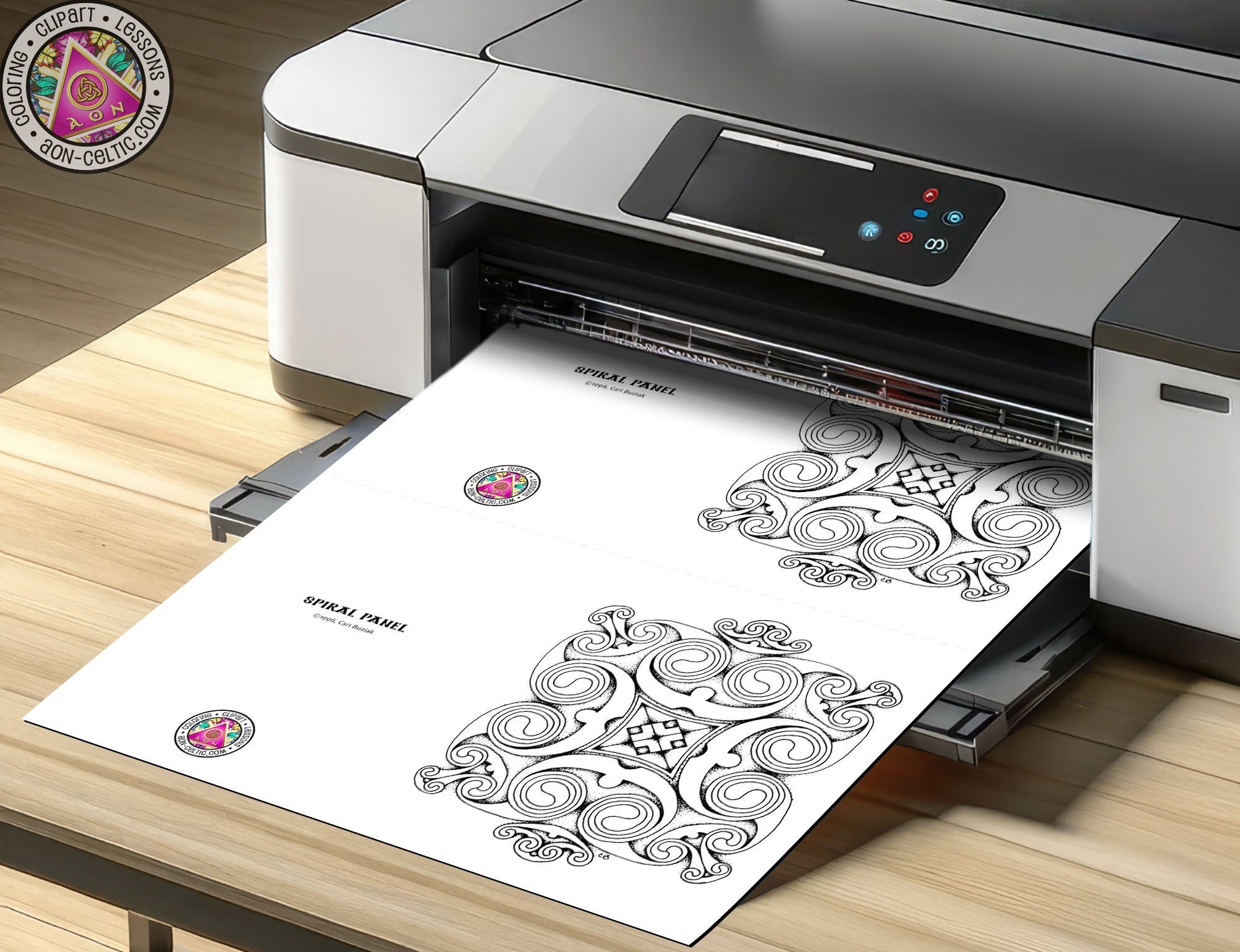 a printer that is sitting on a table