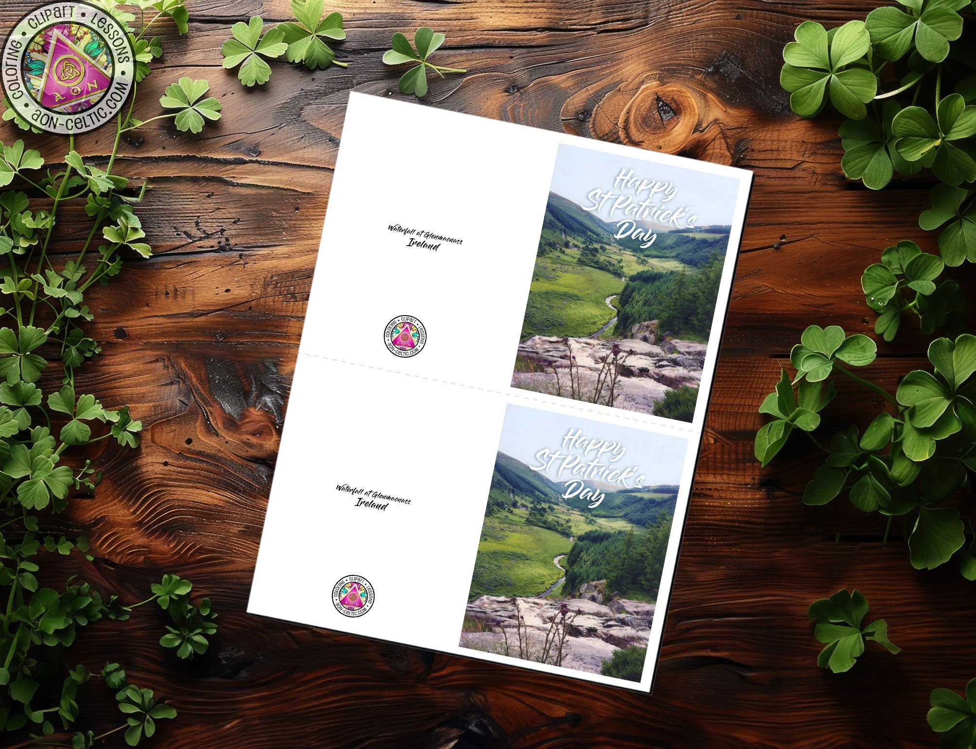 a sheet of paper sitting on top of a wooden table