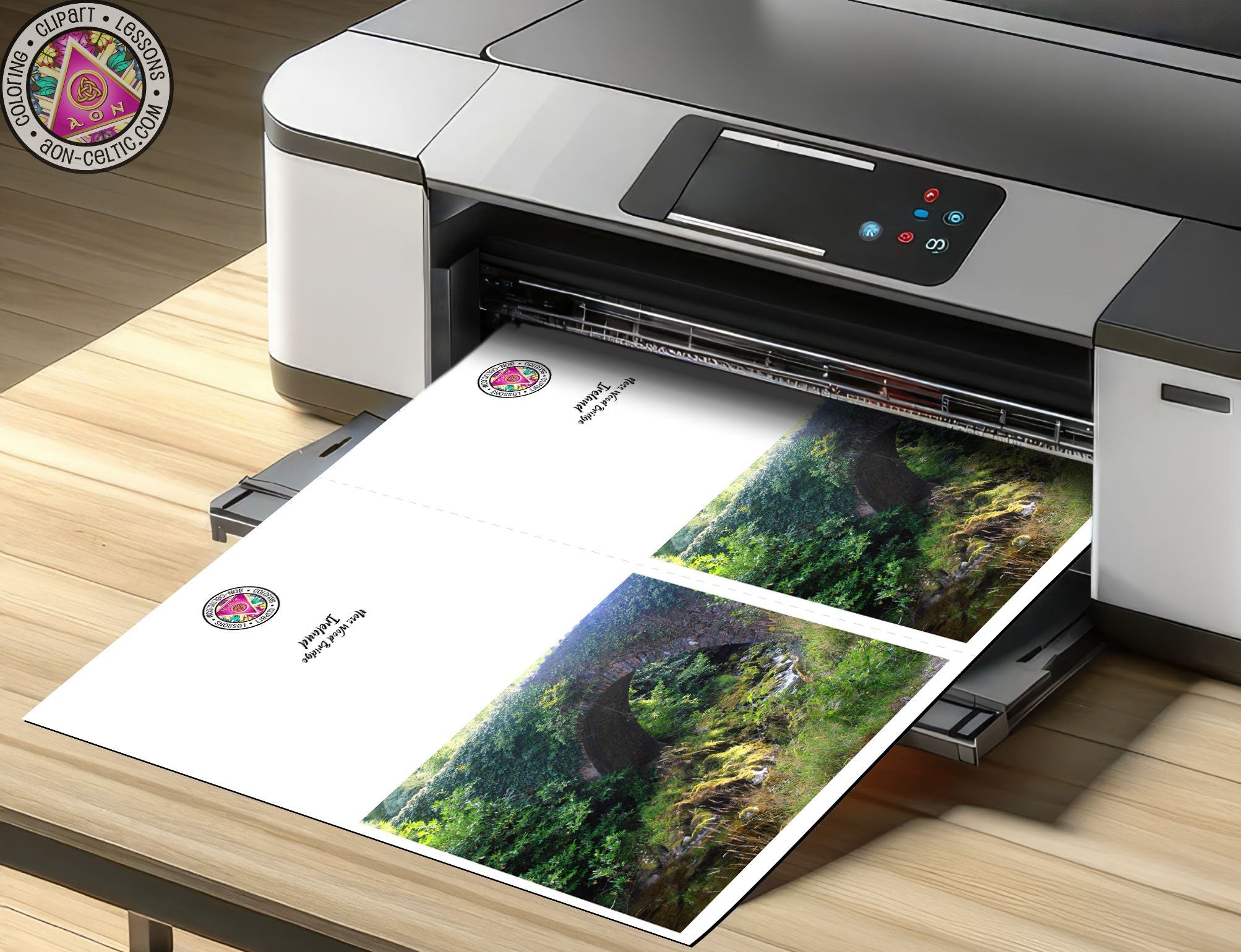 a printer that is sitting on a table