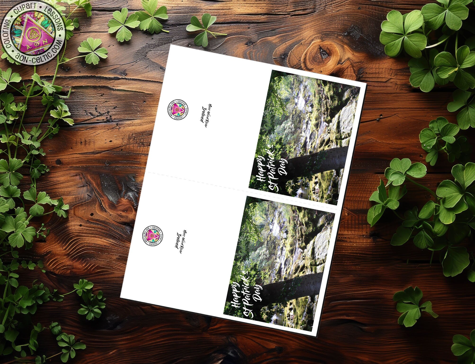 a close up of two envelopes on a table