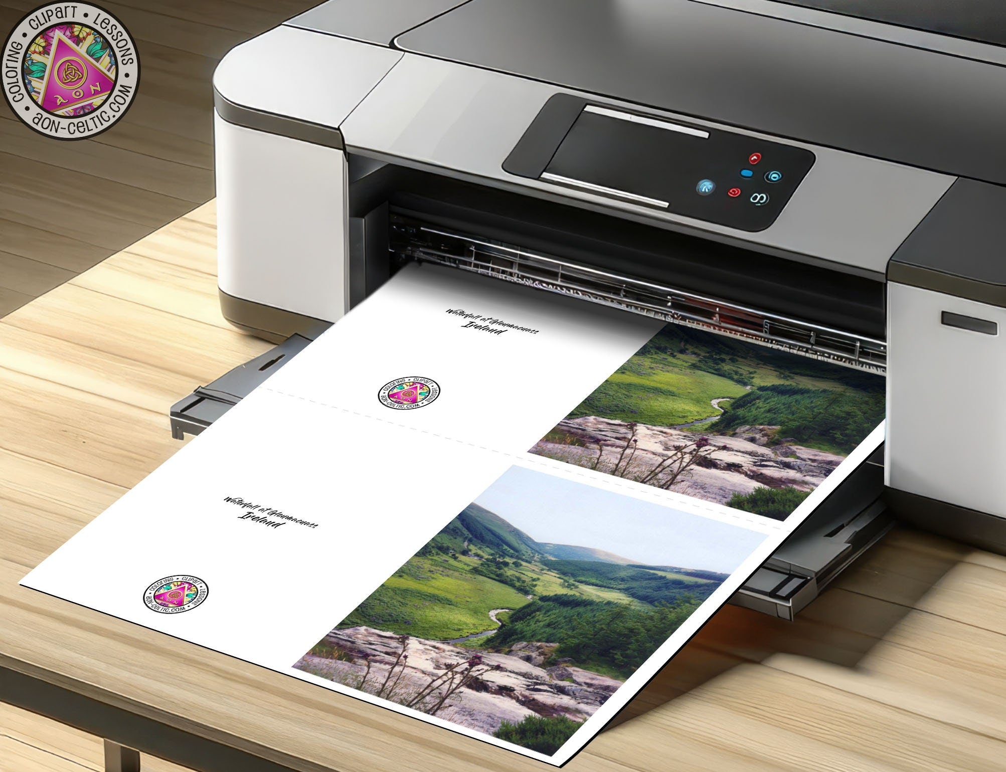 a printer that is sitting on a table