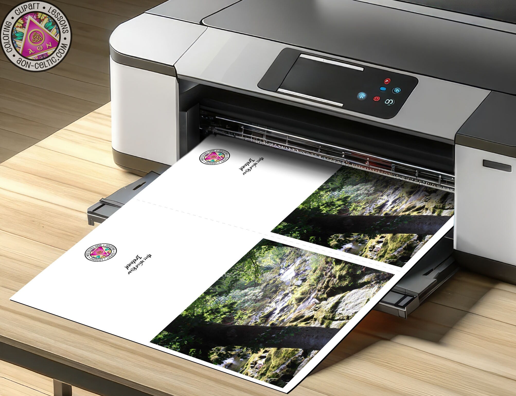 a printer that is sitting on a table