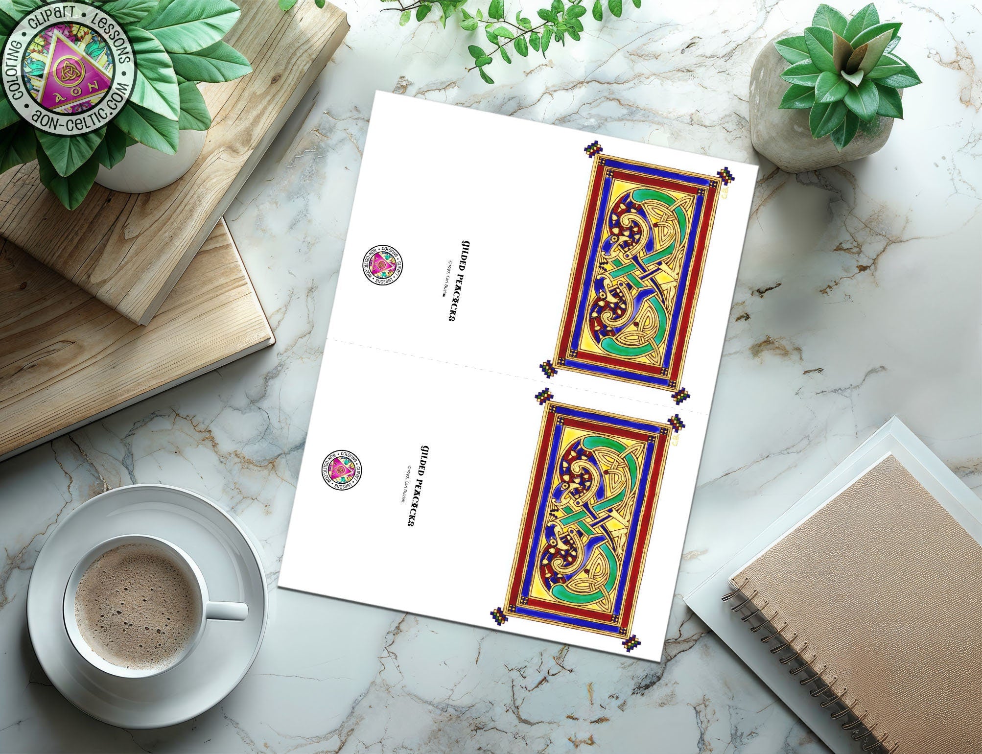 a cup of coffee sitting on top of a table