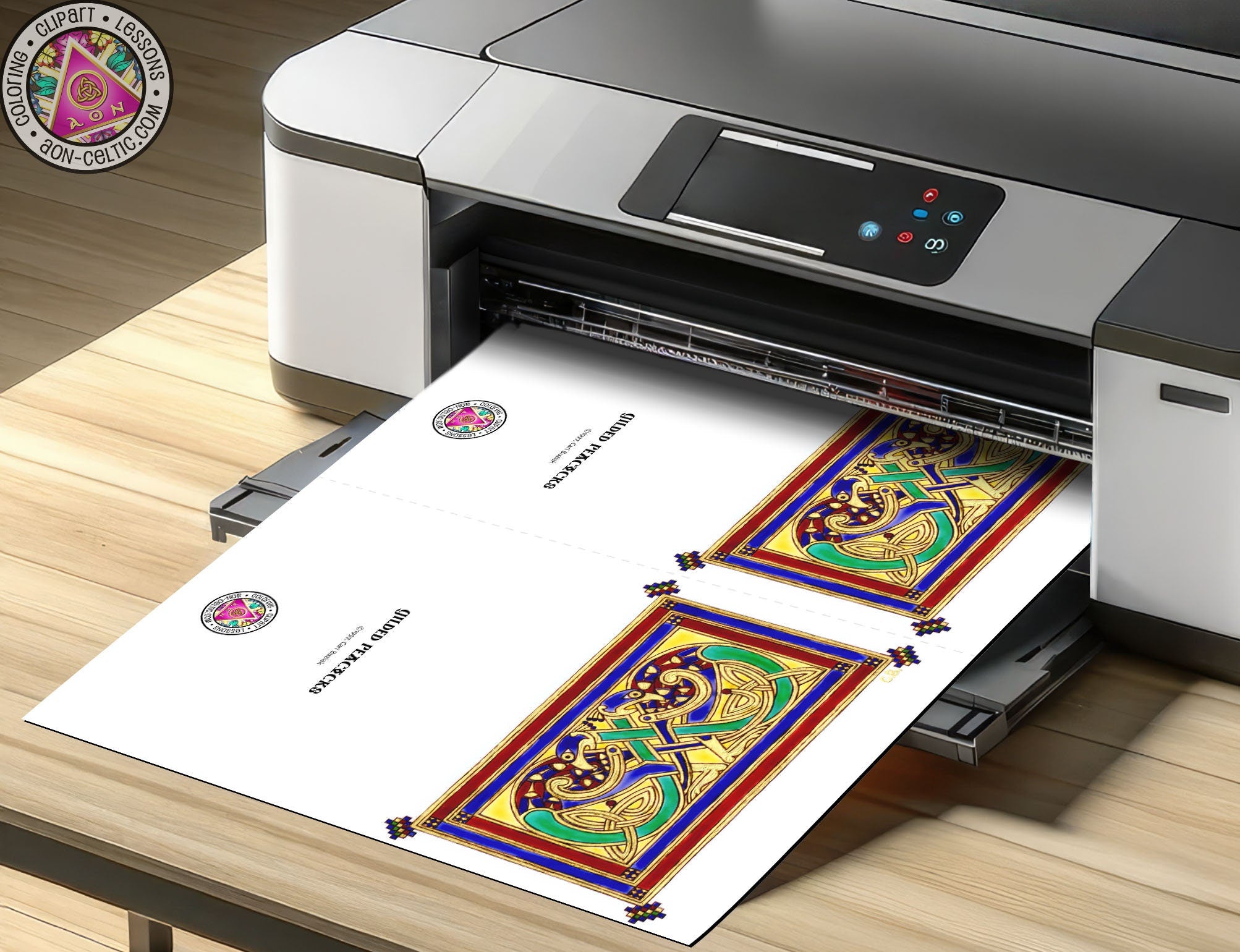 a printer that is sitting on a table