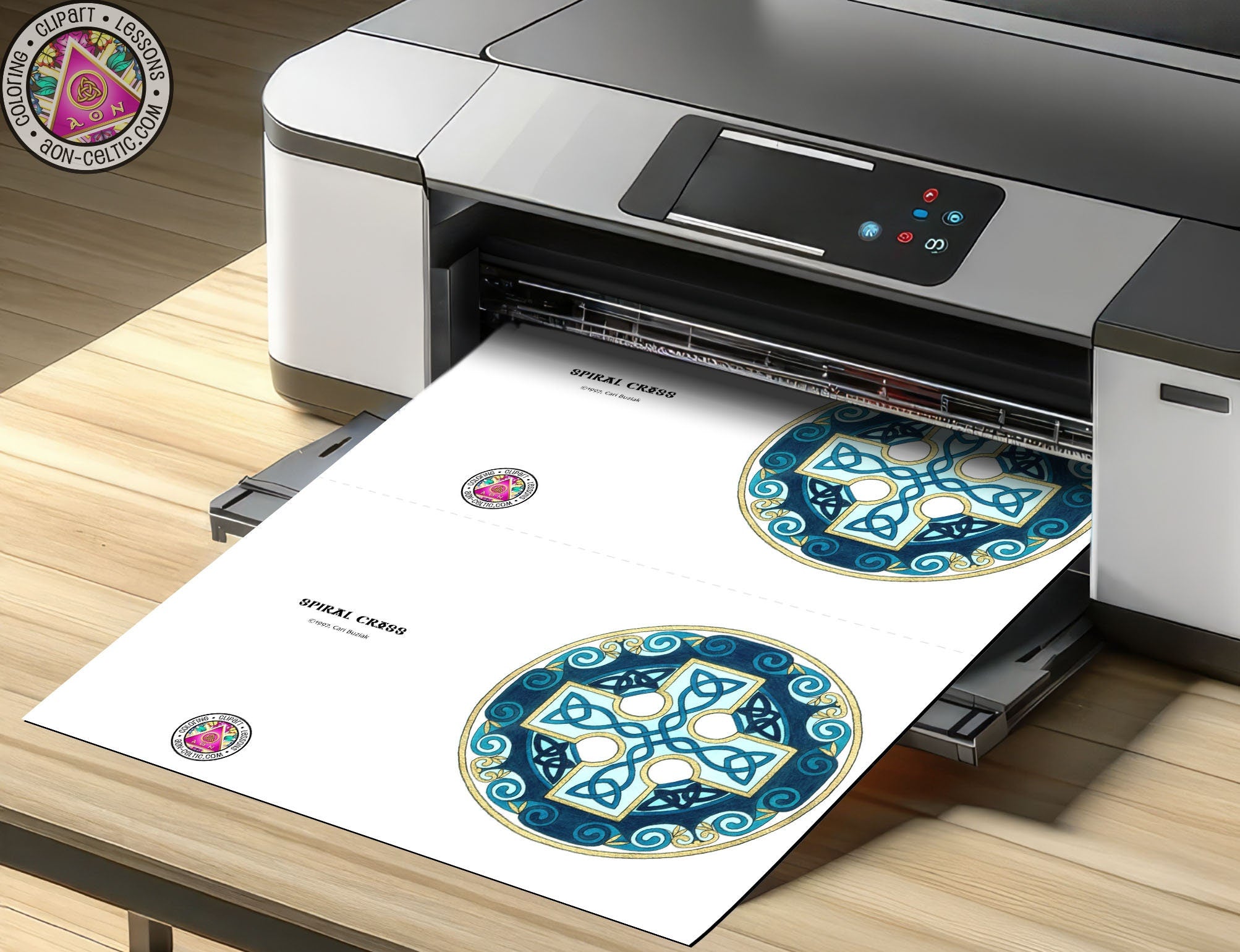 a printer that is sitting on a table