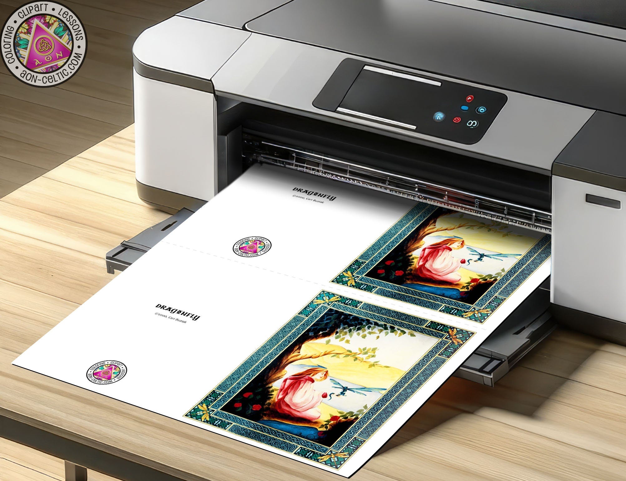 a printer that is sitting on a table