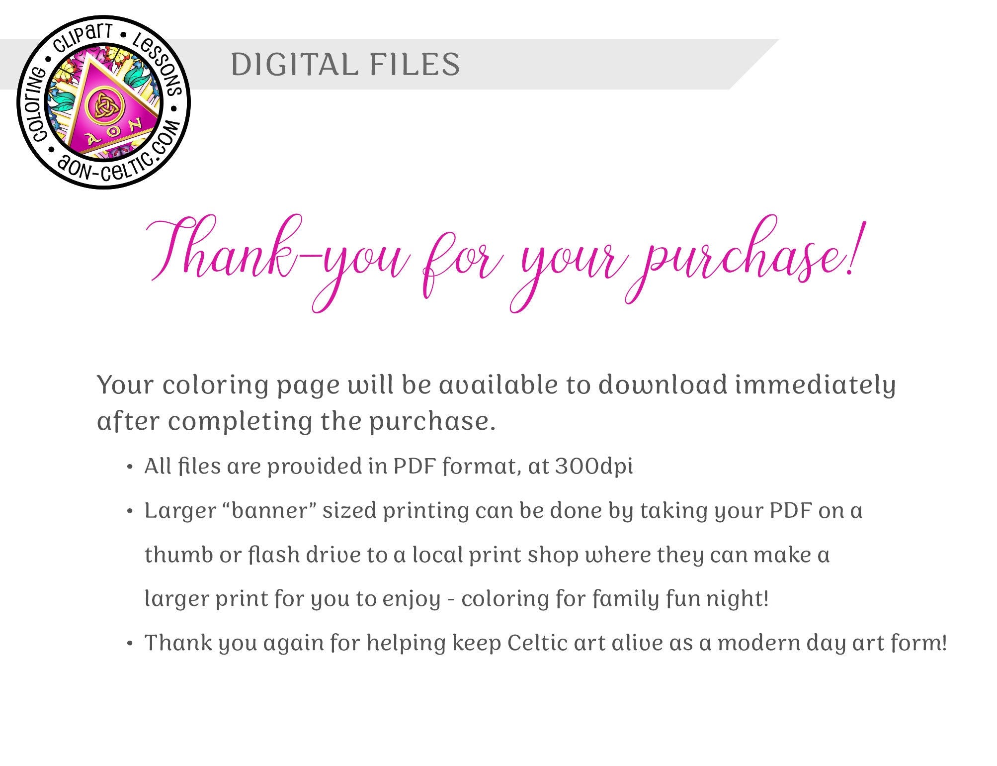 Celtic Coloring Book - Mandala Rose Design | St Patrick's Day PDF Download