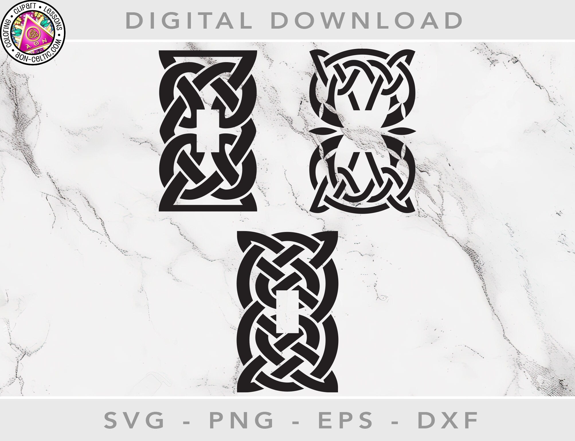 Celtic Vinyl Stencils – Light Switch Decals with Knot Patterns for Cricut Crafting