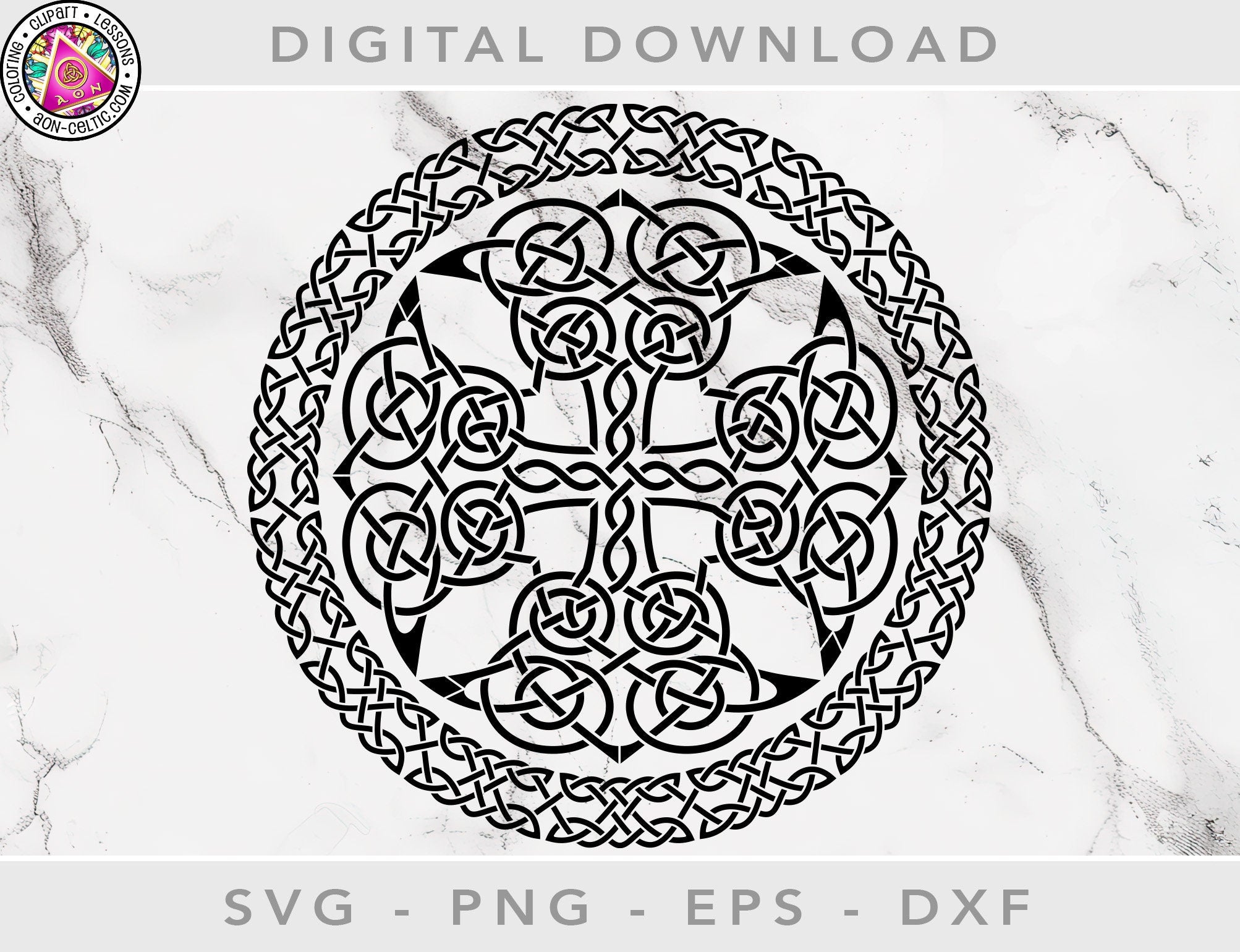 Celtic Vinyl Stencils - Tree of Life SVG Cut File for Cricut | Yggdrasil Art