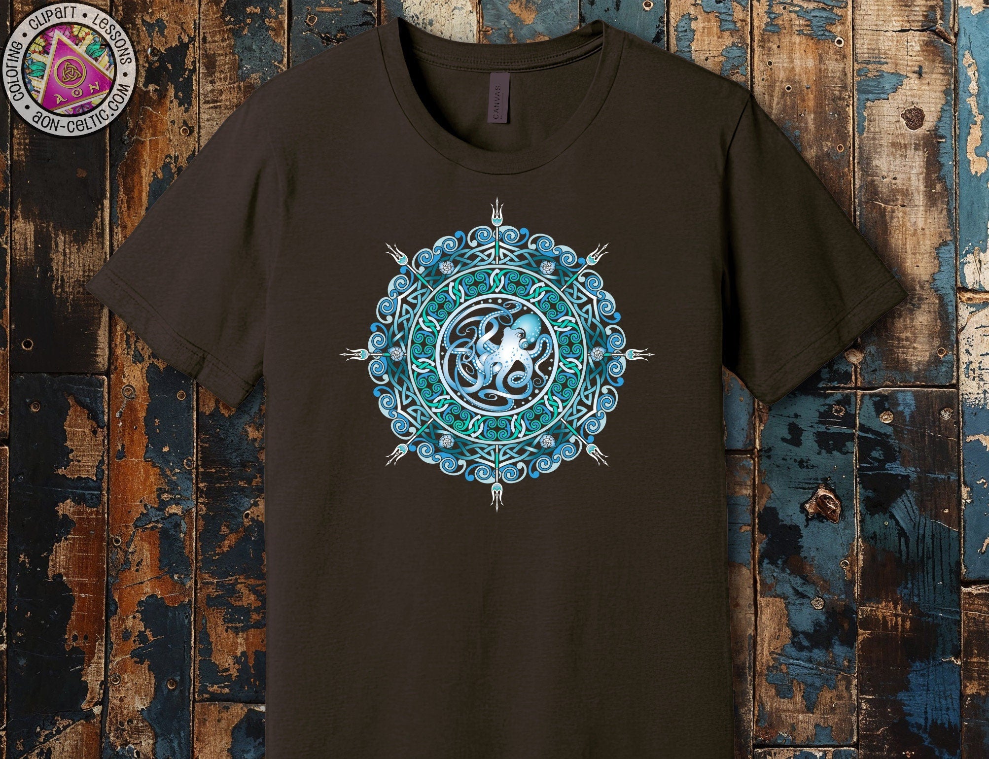 a t - shirt with a picture of a dog on it